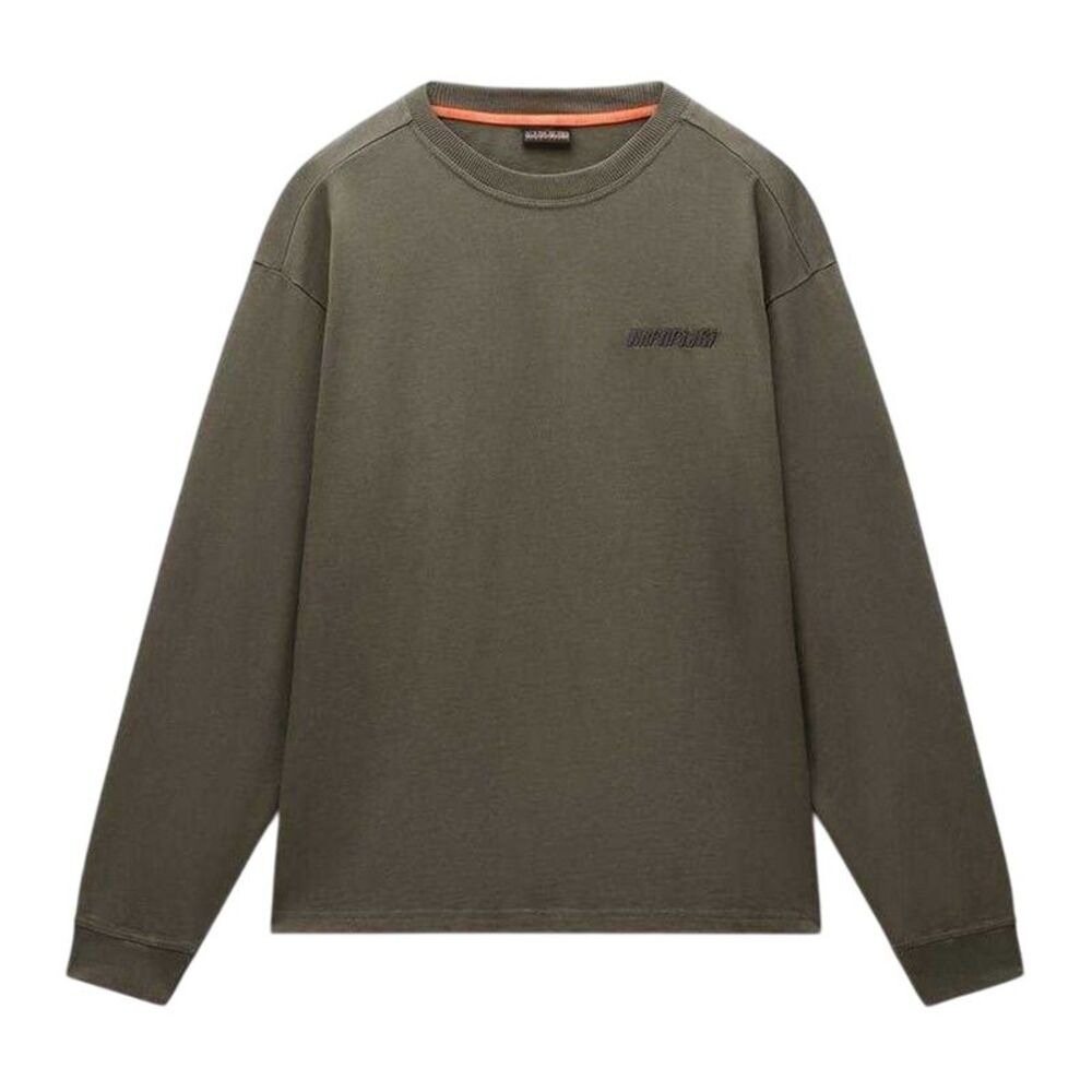 Napapijri Mens Coldirai Drop  Long-Sleeved T-Shirt / Tea